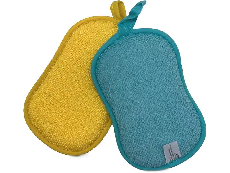 Livington Everclean Geschirrschwamm Duo Sponge 16 x 9.5 x 1.5 cm, 5 Stück