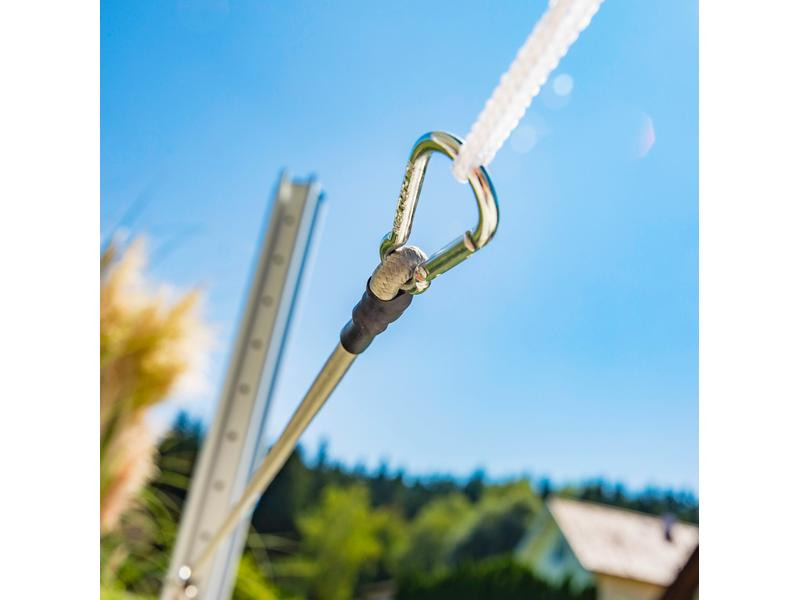 Windhager Expanderseil mit Karabiner, 2 Stück