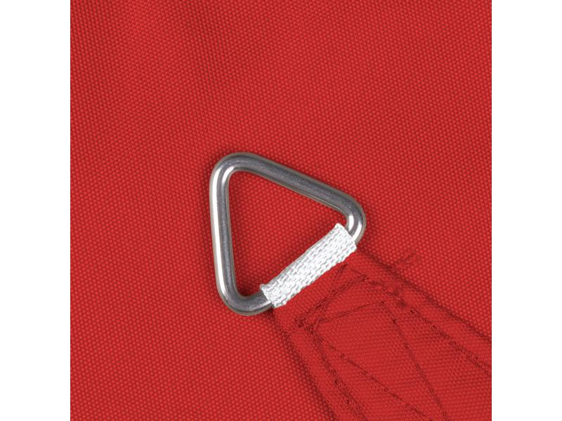 Windhager Sonnensegel Cannes, 2 x 3 m, Rechteck, Rot