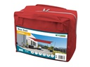 Windhager Sonnensegel Cannes, 2 x 3 m, Rechteck, Rot