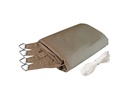 Windhager Sonnensegel Cannes, 2 x 3 m, Rechteck, Taupe