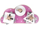 Kindsgut Steckspiel Puzzle Wolke Rosa