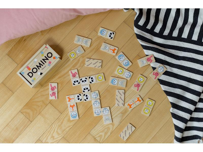 Kindsgut Kinderspiel Domino Tiere