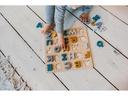 Kindsgut Holzpuzzle ABC-Puzzle Caspar