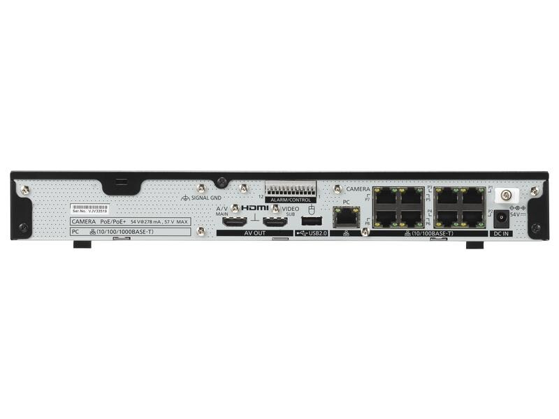 Panasonic Netzwerkrekorder WJ-NU201KG 8 Kanal ohne HDD