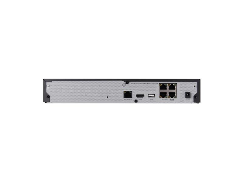 Hanwha Techwin Netzwerkrekorder QRN-430S 4 Kanal ohne HDD