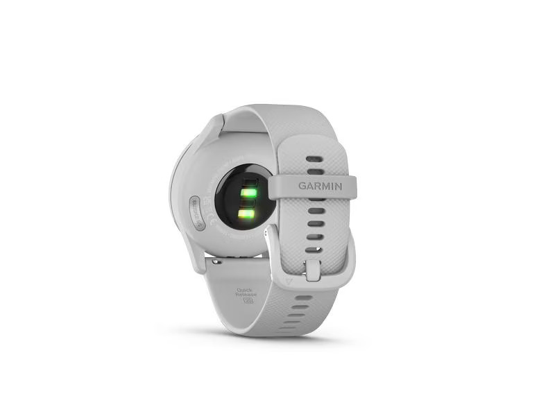 GARMIN Sportuhr Vivomove Trend Weiss/Weiss glanz