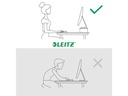 Leitz Monitor Erhöhung Ergonomie Weiss