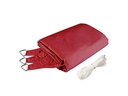 Windhager Sonnensegel Cannes, 3 m, Dreieck, Rot