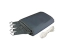 Windhager Sonnensegel Cannes, 3 x 4 m, Rechteck, Anthrazit
