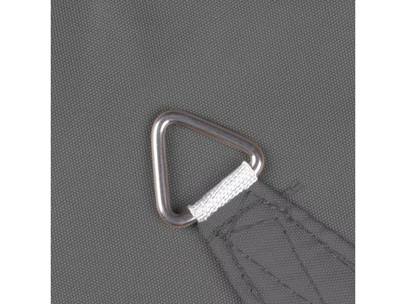 Windhager Sonnensegel Cannes, 4 m, Dreieck, Anthrazit