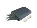 Windhager Sonnensegel Cannes, 4 m, Dreieck, Anthrazit
