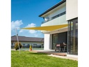Windhager Sonnensegel Cannes, 4 m, Dreieck, Gelb