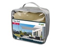 Windhager Sonnensegel Capri, 3 x 4 m, Rechteck, Champagner