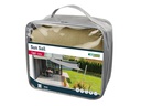 Windhager Sonnensegel Capri, 5 m, Quadratisch, Champagner