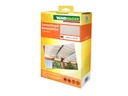 Windhager Sonnensegel-Pergola-Komplett-Set, 270 x 140 cm, Weiss