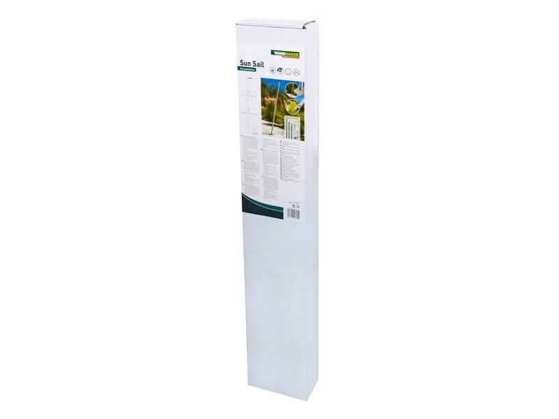 Windhager Sonnensegelmast Set Basic, 243 cm