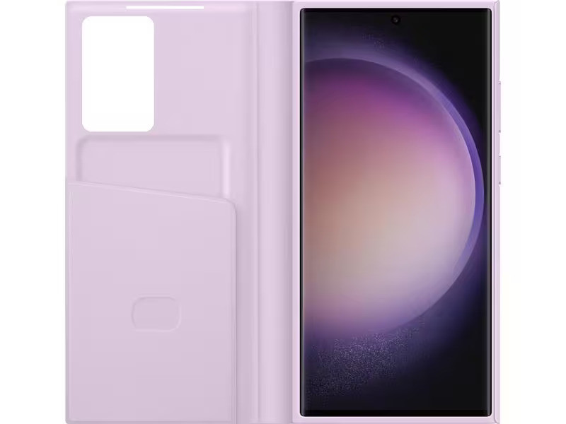 Samsung Book Cover Smart View Galaxy S23 Ultra Lavendel
