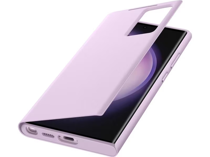 Samsung Book Cover Smart View Galaxy S23 Ultra Lavendel