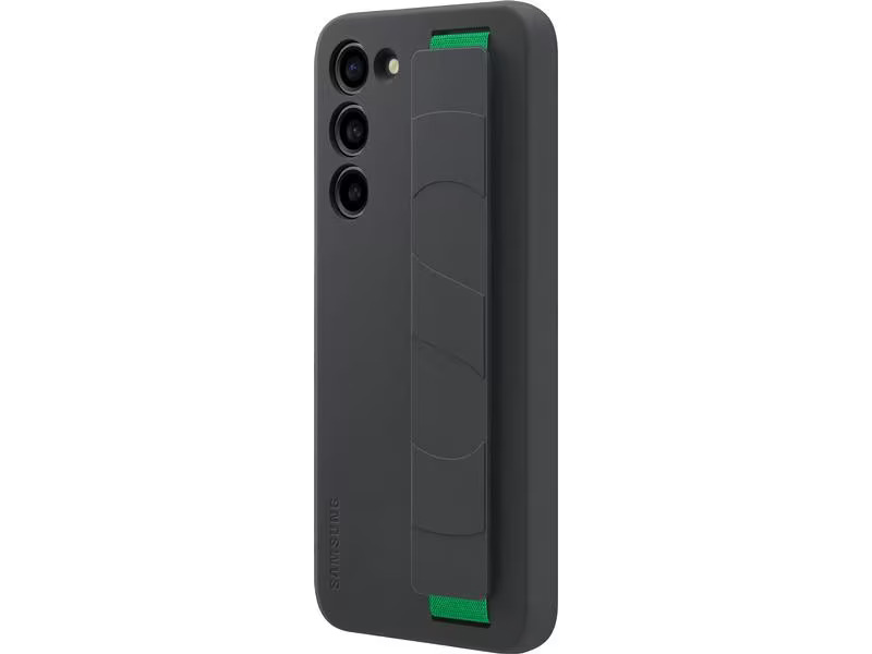 Samsung Back Cover Silicone Grip Galaxy S23+ Schwarz