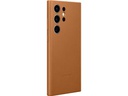 Samsung Back Cover Leather Galaxy S23 Ultra Braun