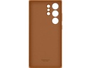 Samsung Back Cover Leather Galaxy S23 Ultra Braun