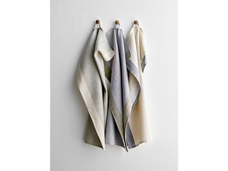 Södahl Geschirrtuch Statement Stripe Beige