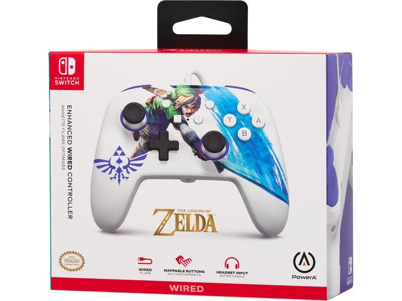 Power A Enhanced Wired Controller Master Sword Attack