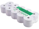 Exacompta Papierrolle 57 mm Extra Weiss, 10 Stück