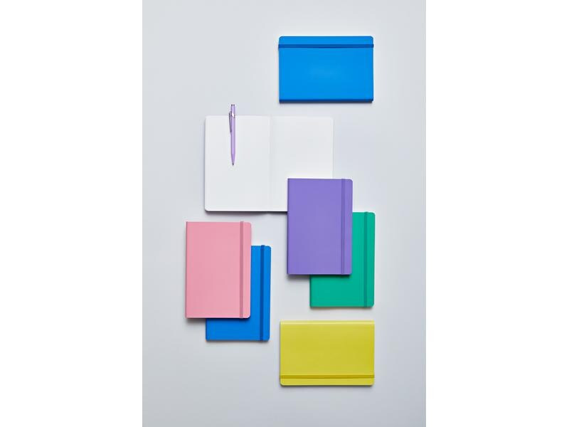Nuuna Notizbuch Dream Boat M Purple, 13.5 x 20 cm, Punktraster