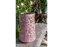 STT Laterne Solar Antic Daisy, Ø 20 x 32.5 cm, Altrosa