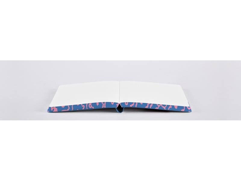 Nuuna Notizbuch Flower power, 10.8 x 15 cm, Punktraster