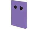 Nuuna Notizbuch Give me your heart, 16.5 x 22 cm, Punktraster