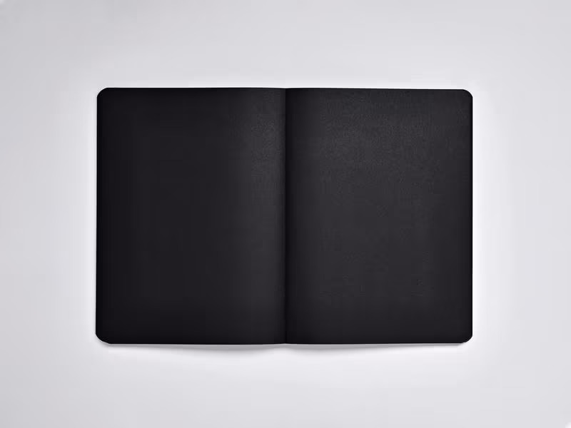 Nuuna Notizbuch Not White &amp; Stabilo Pen 68, 22 x 16.5 cm