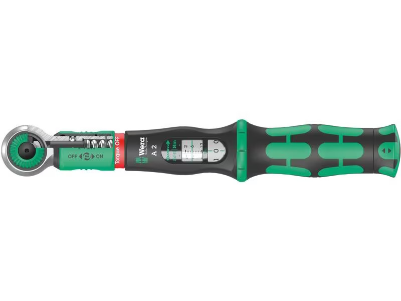 Wera Drehmomentschlüssel Safe-Torque A2 Set, 1/4 6-kant, 23-tlg