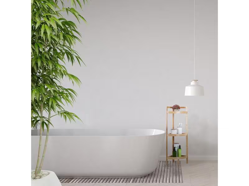relaxdays Regal mit 3 Ablagen 90 x 36.5 x 26 cm, Nature