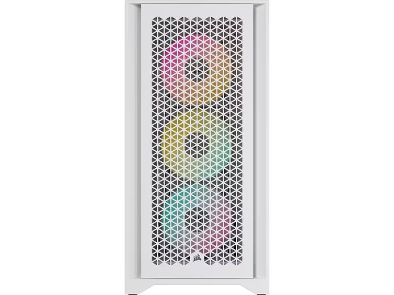 Corsair PC-Gehäuse iCUE 4000D RGB Airflow Weiss