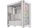 Corsair PC-Gehäuse iCUE 4000D RGB Airflow Weiss