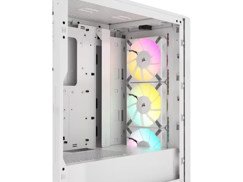 Corsair PC-Gehäuse iCUE 4000D RGB Airflow Weiss