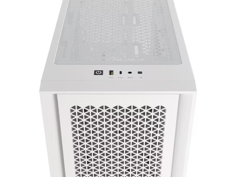 Corsair PC-Gehäuse iCUE 4000D RGB Airflow Weiss