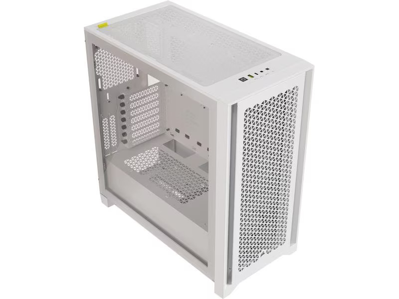 Corsair PC-Gehäuse iCUE 4000D RGB Airflow Weiss