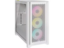 Corsair PC-Gehäuse iCUE 4000D RGB Airflow Weiss