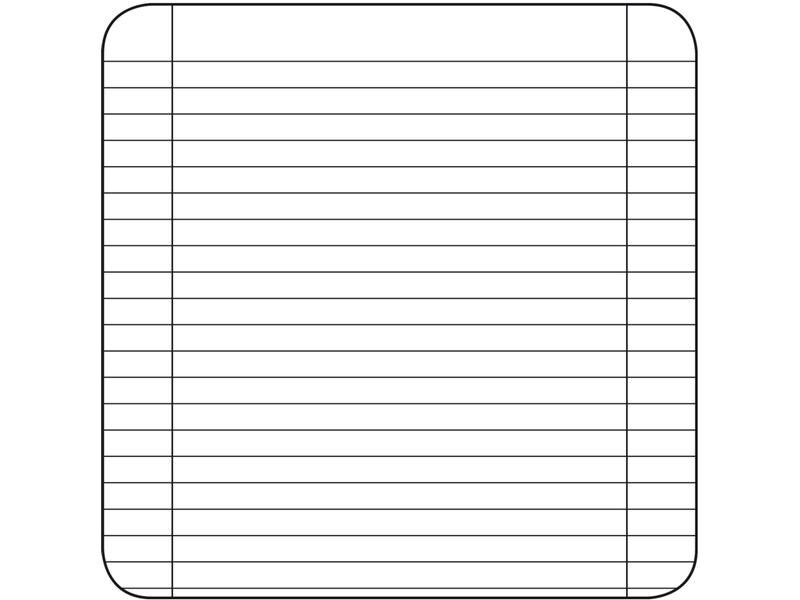 Herlitz Spiralblock New Baltik Fearless Liniert, 80 Blätter, A4