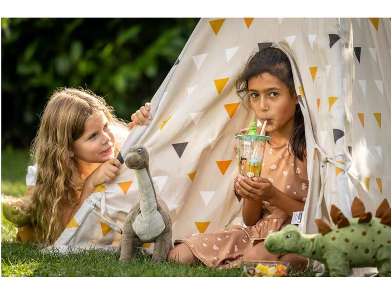 Leonardo Kindertrinkglas Avventura 215 ml, 3 Stück, Dinosaurier