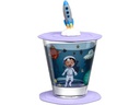 Leonardo Kindertrinkglas Avventura 215 ml, 3 Stück, Weltall