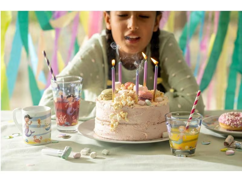 Leonardo Kindertrinkglas Avventura 300 ml, 6 Stück, Meer