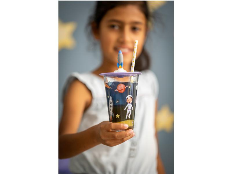 Leonardo Kindertrinkglas Avventura 300 ml, 9-teilig, Assortiert