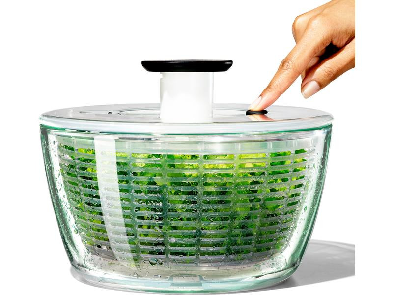 Oxo Good Grips Salatschleuder 27.1 cm, Transparent