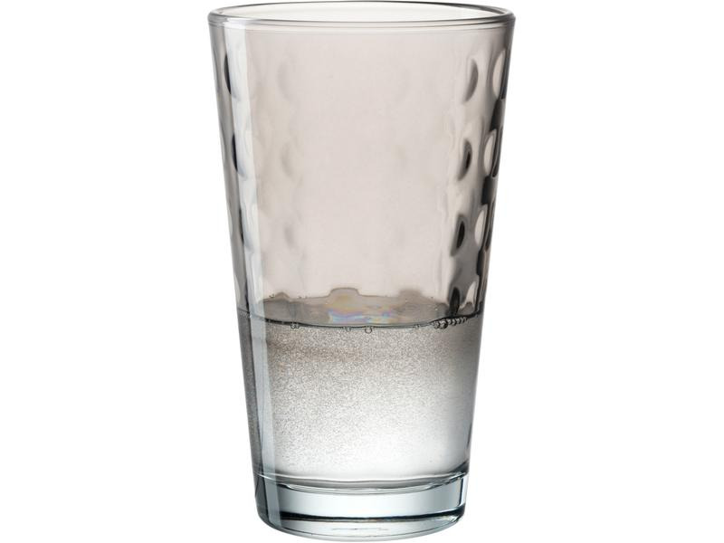 Leonardo Trinkbecher LD Optic XL 540 ml, 4 Stück, Grau