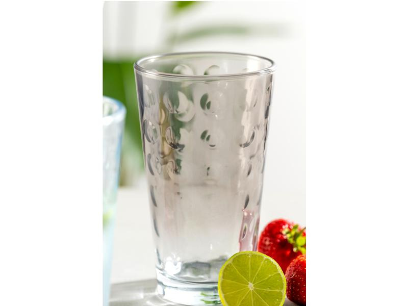 Leonardo Trinkbecher LD Optic XL 540 ml, 4 Stück, Grau